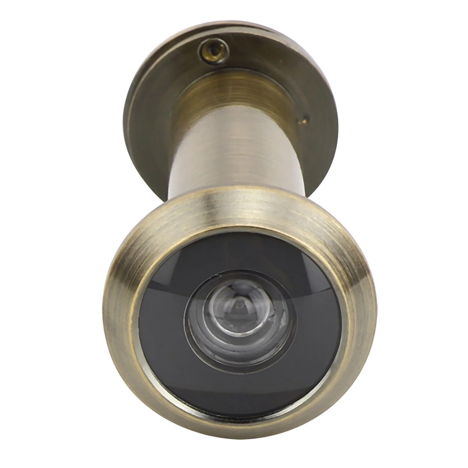 2pcs Door Viewer Anti Theft 220 Degree Viewing Angle Safety with Back Cover for Home Use for Home Office(Bronze)