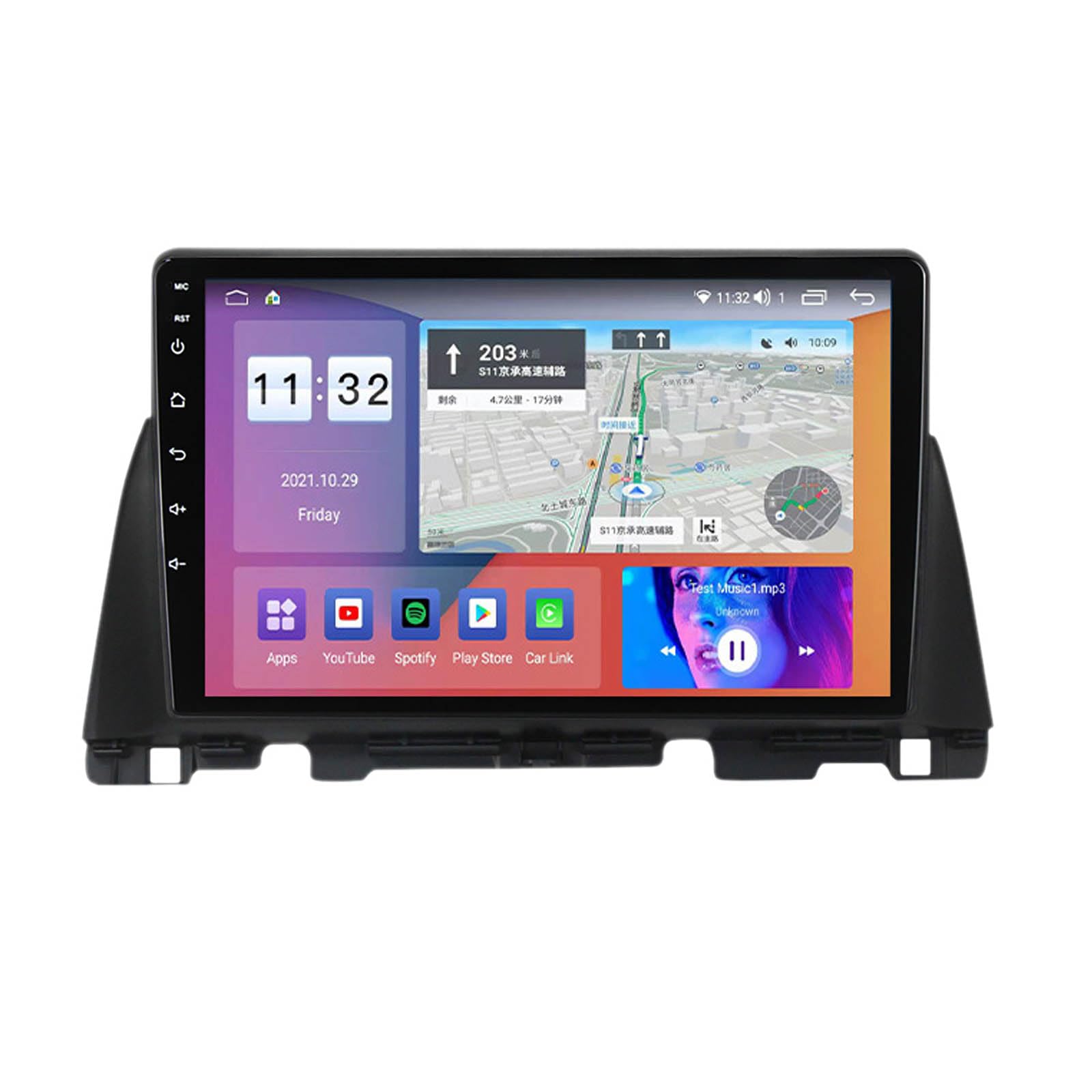 Autoradio Android 12 pour KIA Optima réglant les problèmes de navigation