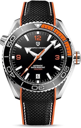 Pagani Design Neue Herren Automatik Uhren Keramik Lünette Wasserdicht 100M Mechanische Armbanduhren Saphirglas Leuchtzeiger Uhr für Männer