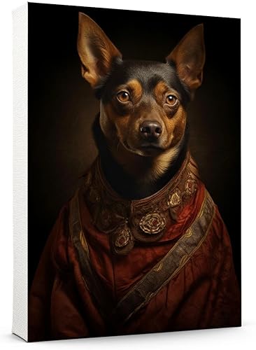 Miniatura 250 de Thuan Chow Chow Retrato de mascota con disfraz real de perro en un disfraz retrato de perro con vestimenta Retrato medieval de mascota retrato