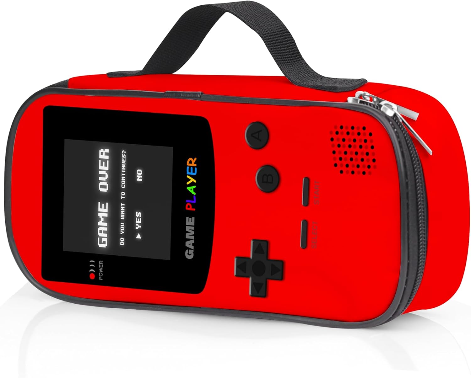 Game Pencil Case for Boys Kids, Large Capacity Pencil Pouch for School, Gaming Pencil Box, Gamer Pen Bag Stationary Organizer for Teens Adults (Game Red)