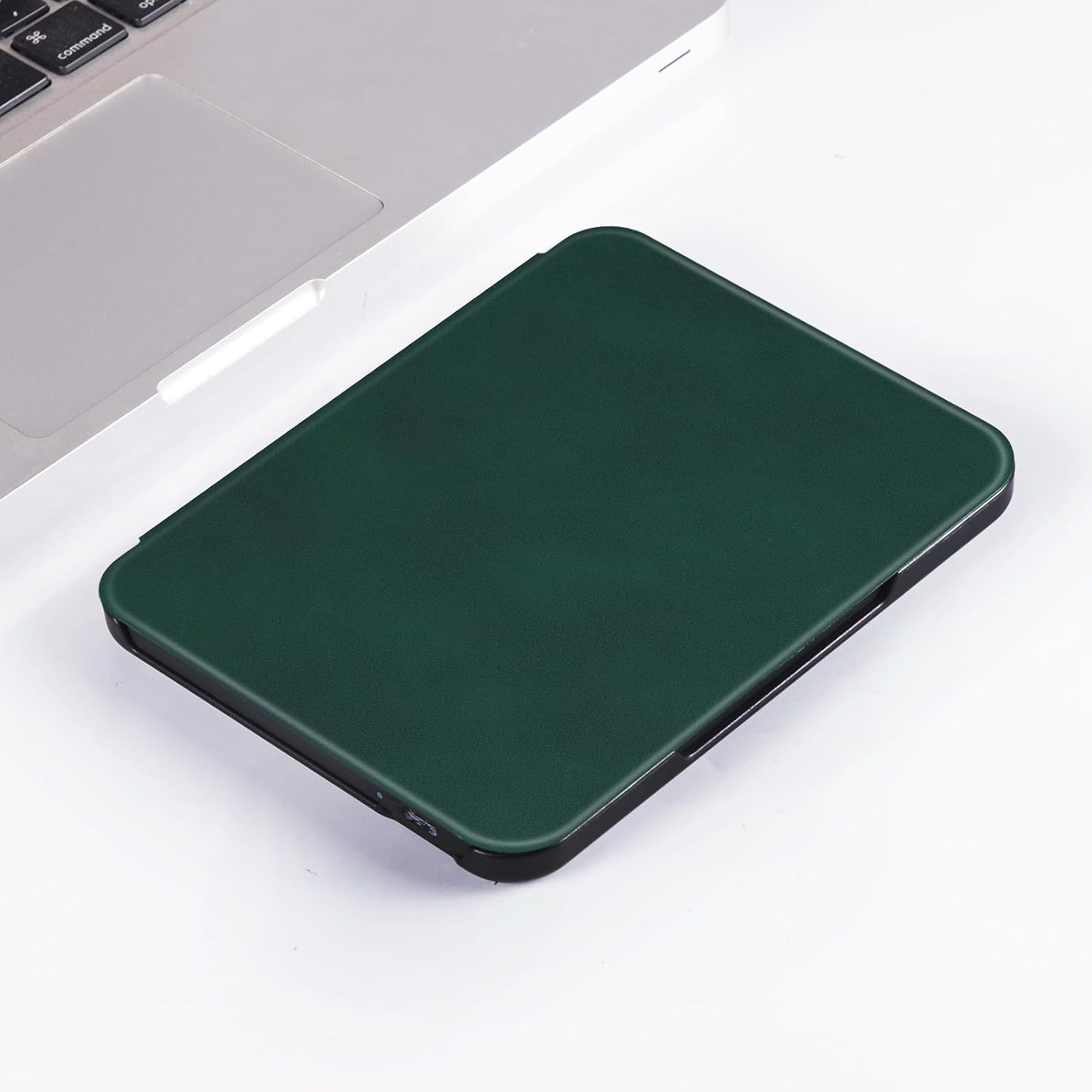 Case for 6" Nook GlowLight 4 & Nook Glowlight 4E, Pine Green | Slimfit & Thin Lightweight,Hard Back Shell,Book Folio Style,Premium PU Leather Cover