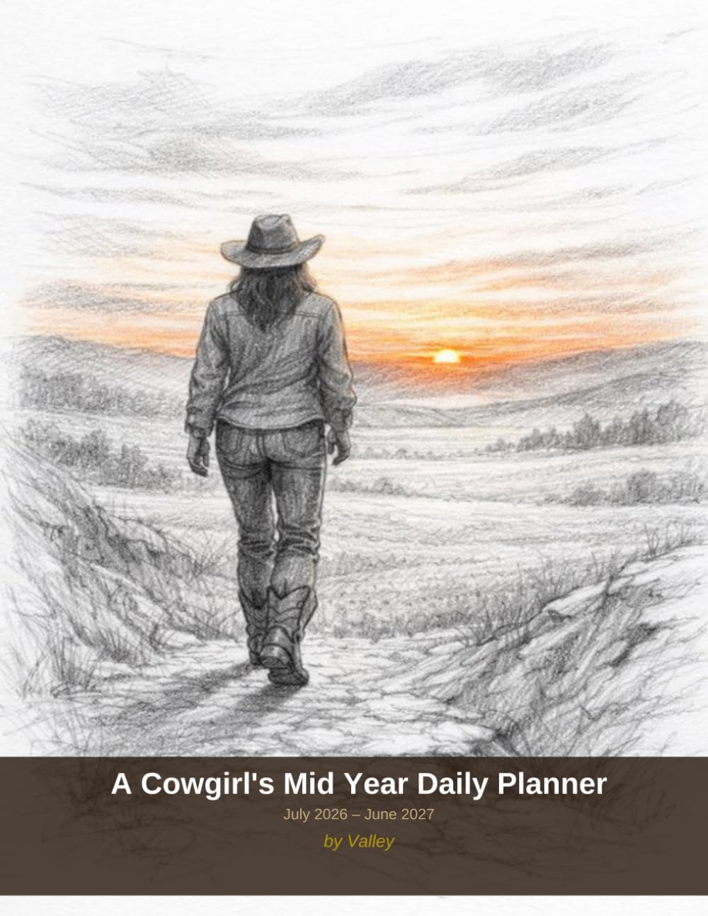 A Cowgirls Daily Planner Mid year: A Cowgirl's Mid Year July 2026 – June 2027 For the Homesteaders, Ranchers, Farmers and Country Living Livestock • ... • Rural Lifestyle • Western Living