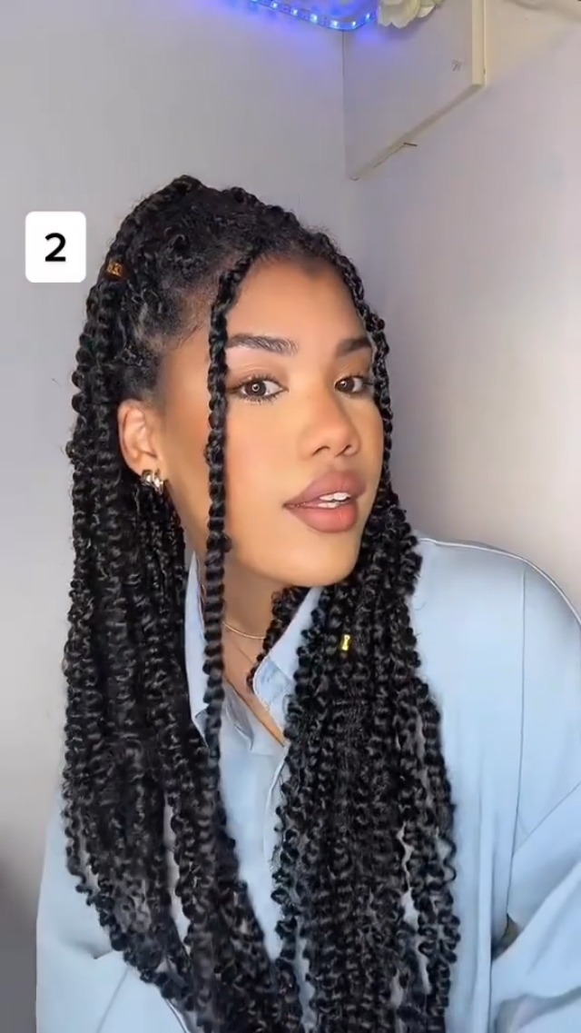 Amazon.com : Pre-twisted Passion Twist Crochet Hair Pretwisted