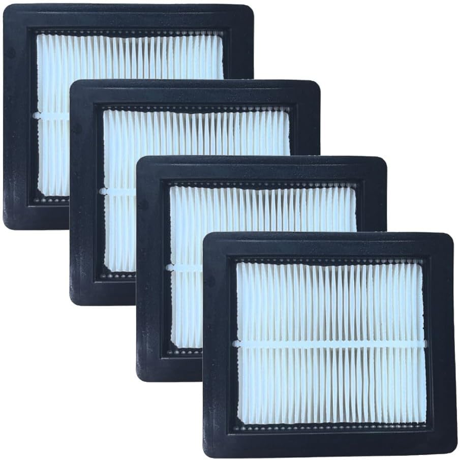 Replacement Filters for ProTeam 107315 - Compatible with for Super for Coach Pro 10 Vacuum - Washable & Reusable HEPA Filter Set, OEM Quality Air Filtration System(4)