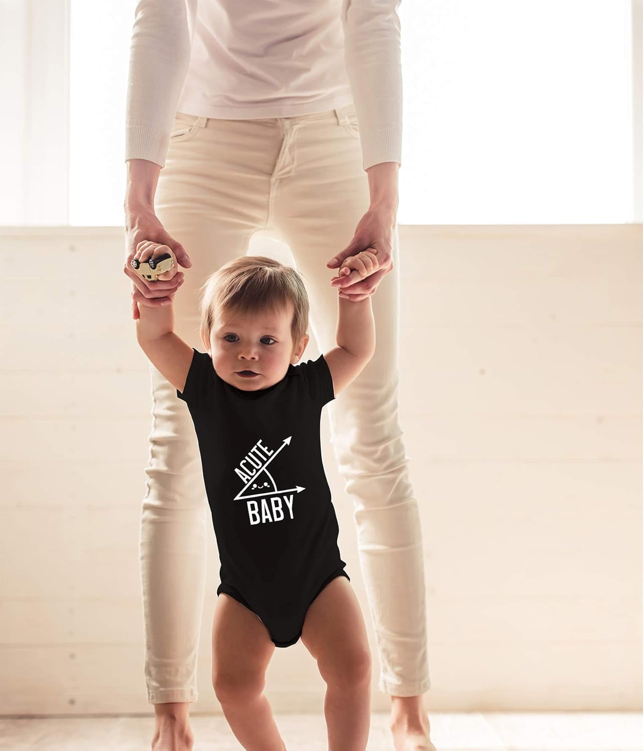 CBTwear Acute Baby Bodysuit Cute Newborn Clothes Adorable Unisex Romper Boy Girl Comfy Humor - Image 3