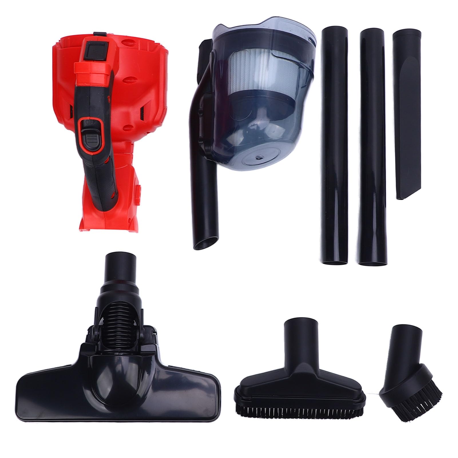 Topiky Aspiradora de Mano Inalámbrica de 100 AW, Potente Succión con Filtro Lavable, Aspiradora Portátil Ligera y Recargable para el Hogar, Alfombra, Coche, Suelo Duro, Pelo de Mascotas