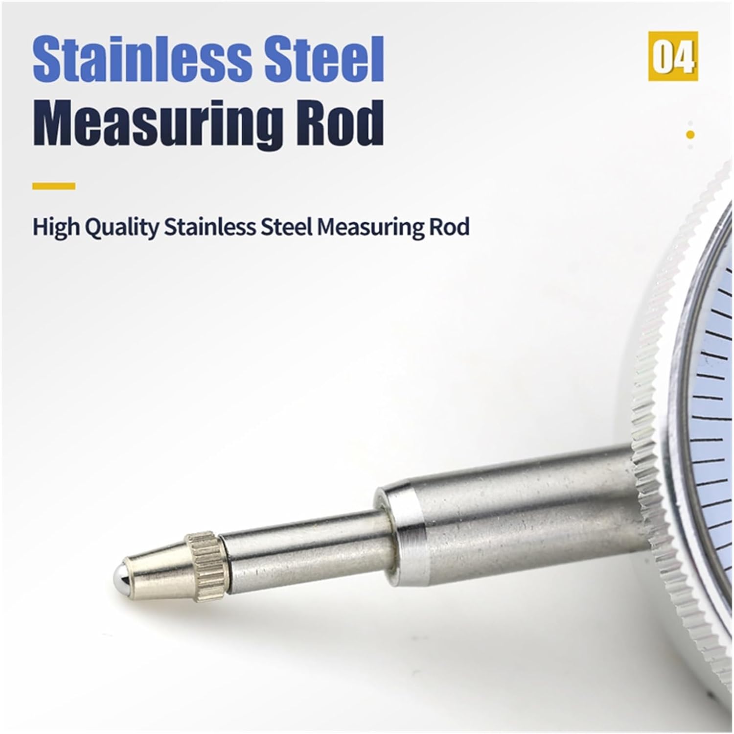 Micrometer, 0-10Mm/30Mm Dial Indicator Dial Bore Gauge Indicator Micrometer Measurement Tools Hour Type Indicator Meter,10mm Dial Indicator-F