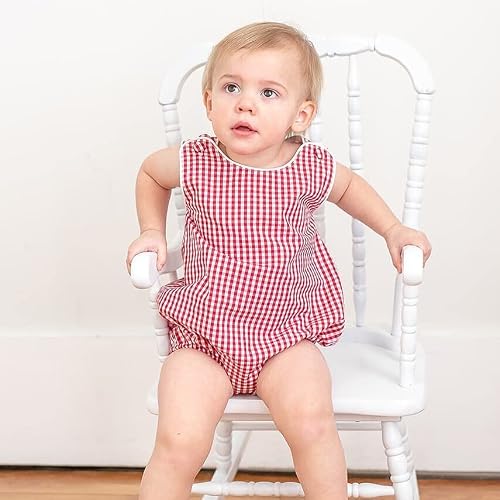 Lil Cactus Boy Or Girl Baby Bubble Romper, Red Seersucker, 2T #TOP4