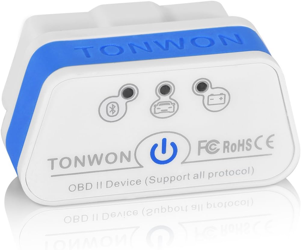 OBD2 Bluetooth Scanner, OBDII Bluetooth Scan Tool Car Diagnostic Tool Vehicle Code Readers for Andiord