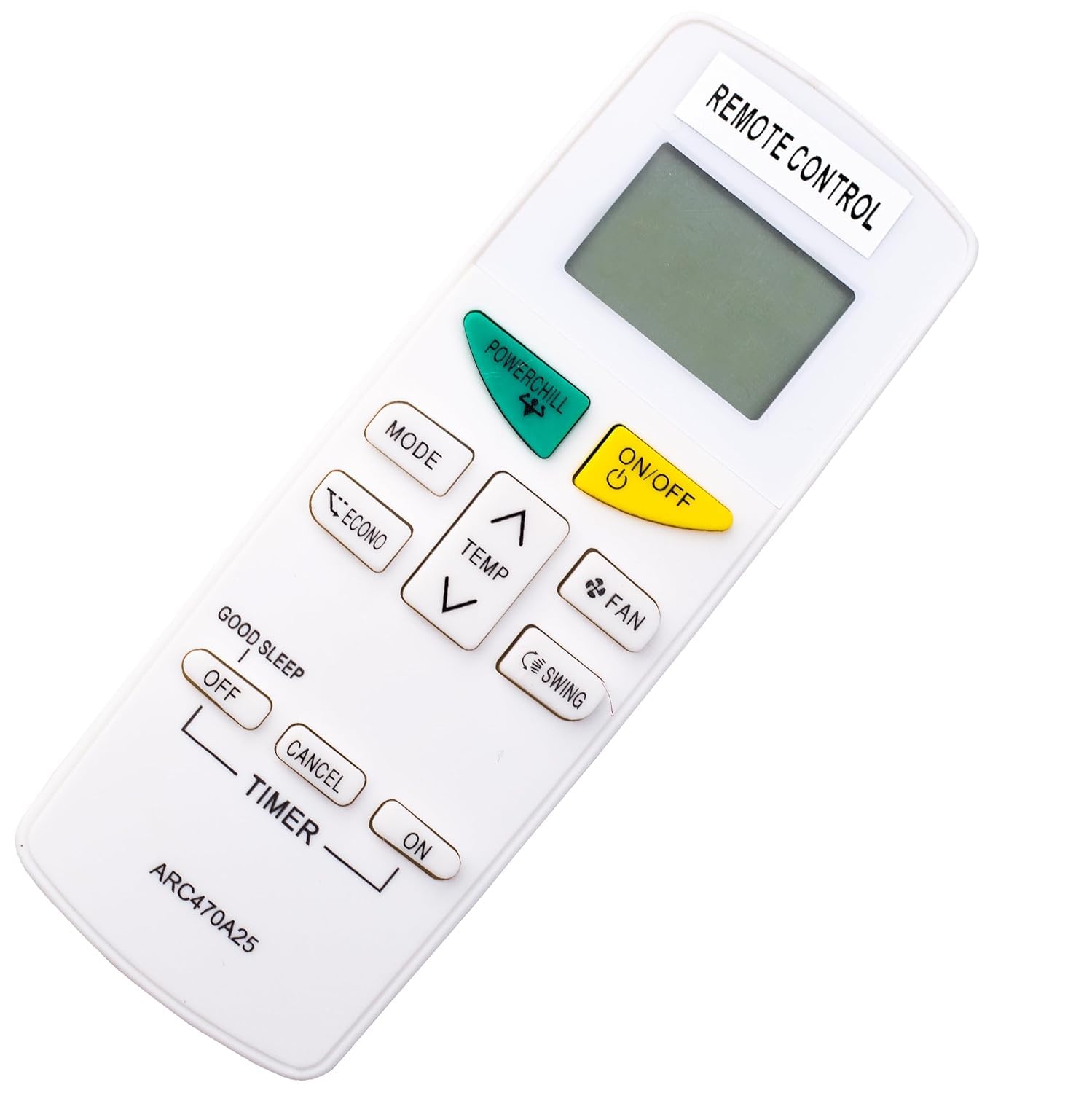 BSPS 2 Years Warranty Remote Compatible for Daikin Split Ac Remote Model ARC470A25 [ Compatible for Daikin Ac Remote ] White (B0CLP37DXF) Amazon Price History, Amazon Price Tracker
