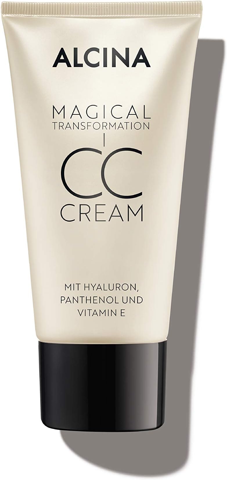 ALCINA Magical Transformation CC Cream with Hyaluron, Panthenol & Vitamin E, Complexion Corrector, Non-sticky Formula for Long-lasting Radiant Finish – 50ml, Made in Germany