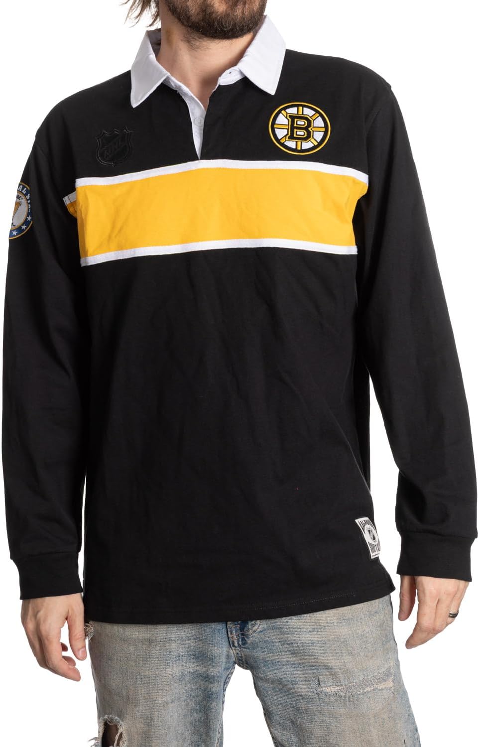 Calhoun NHL Surf & Skate Men’s Cotton Rugby Shirt