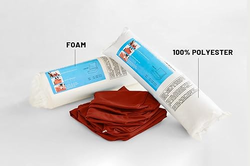 Miniatura 2 de ARTPLAN Olefin - Cojines de asiento profundo de 24 x 24 pulgadas para muebles de exterior, extra 6 pulgadas de grosor, respaldo de 18 x 24 pulgadas,