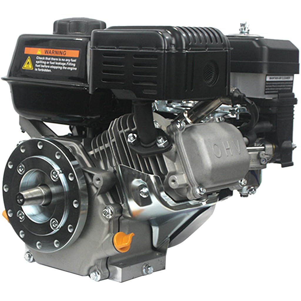Motore Benzina Loncin G210 FL 7 HP - 4 Tempi, Albero Conico 23mm, Per Attrezzi E Macchinari