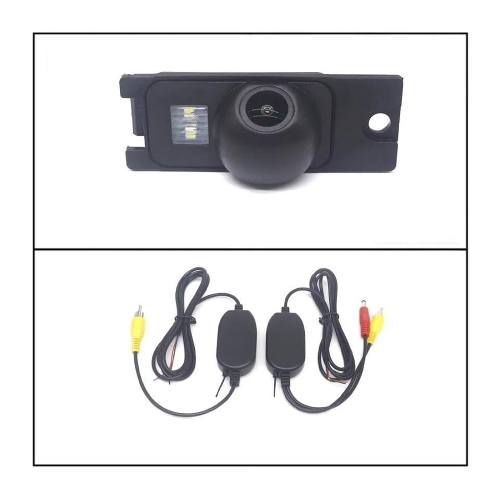 Telecamere Visione Posteriore per Volvo S80 S60 S60L XC60 XC90 V70 XC70 1999-2009 Fotocamera Telecamera Parcheggio Retromarcia Senza Fili(Camera with Wireless)