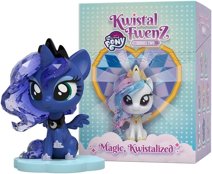 Mighty Jaxx Kwistal Fwenz x My Little Pony Series 02 | Blind Box Collectible Figurines | One Pack - Contains One Random Figure