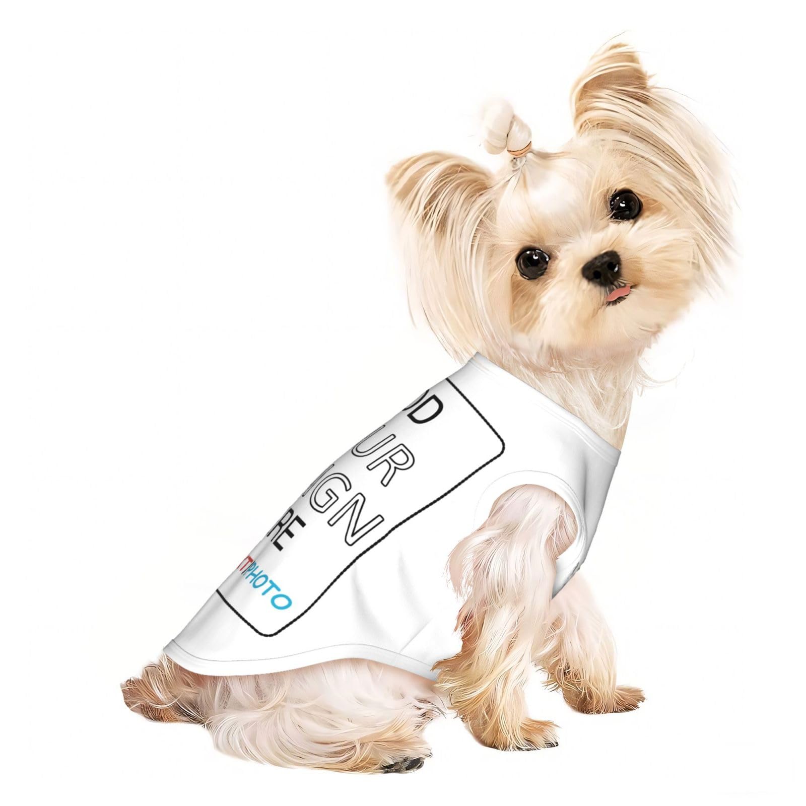 Fyralune Personalised Dog Coat Custom Dog Jacket with Image Text Name Personalised Puppy Coat Add Your Photo Personalised Dogs Shirts Pet Clothing Gifts for Small Medium Dogs Cats Birthday Christmas