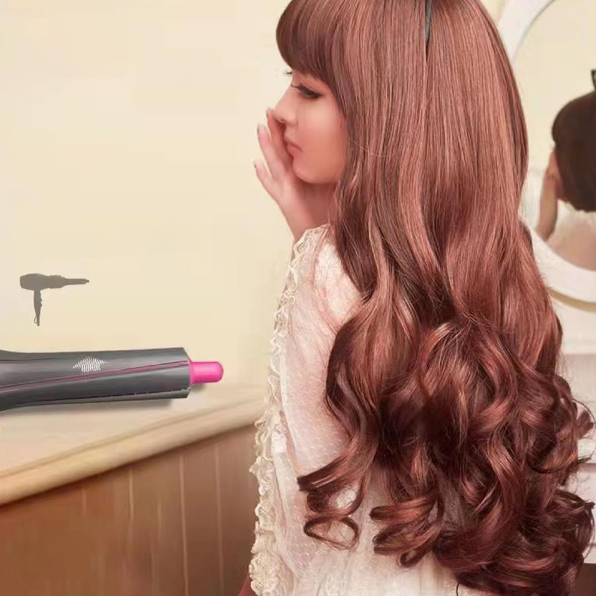 minkissy Ugello Per Asciugacapelli Ugello Di Ricambio Per Asciugacapelli Accessorio Per Styling Dei Capelli Facile Da Installare e Smontare