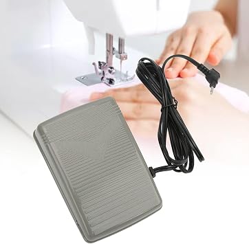 Acouto Sewing Machine Foot Controller Anti Slip Design Pedal Easy to Replace for Singer sewing machine controller 7258