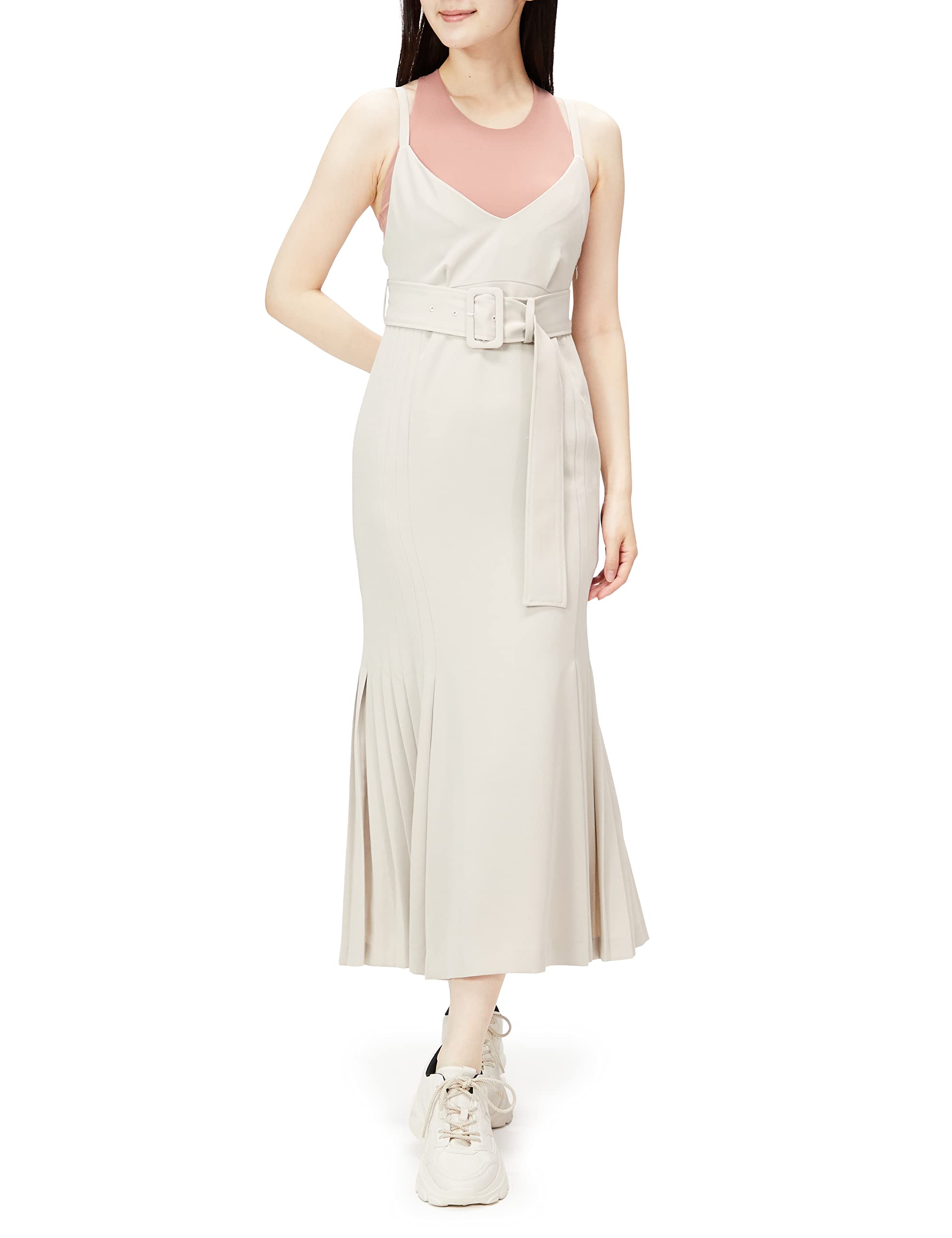 [スナイデル] プリーツナロージャンスカ SWFO222039 レディース