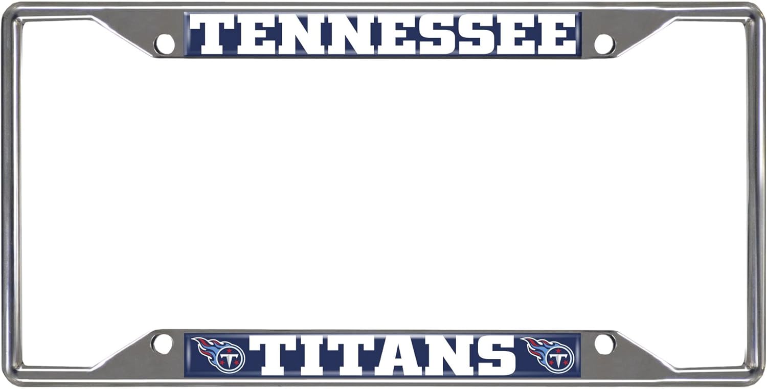 FANMATS NFL Unisex-Adult NFL License Plate Frame