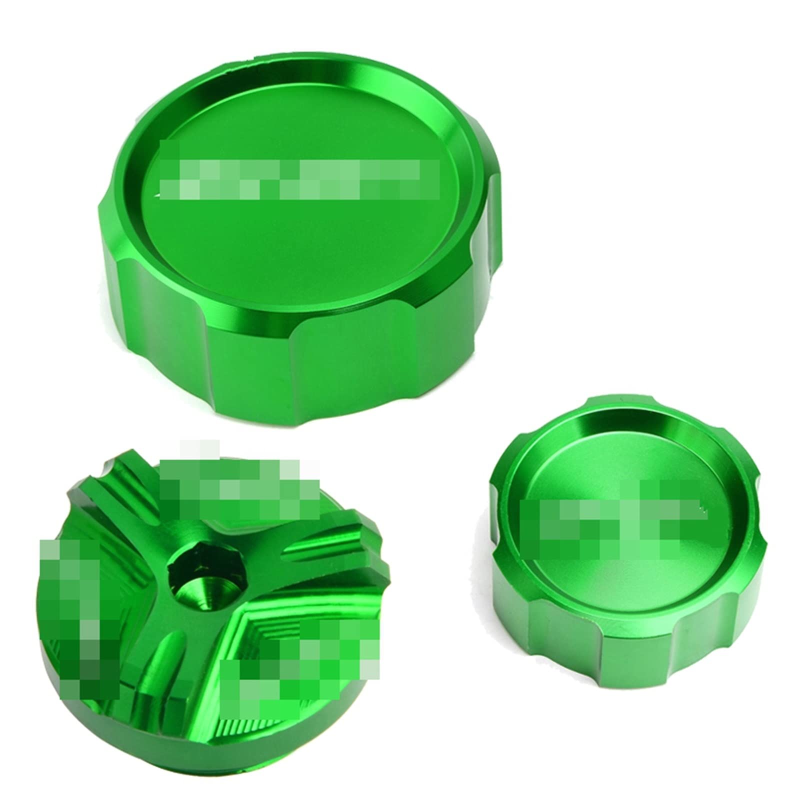 Tapa del depósito de líquido de Frenos Delantero y Trasero para Motocicleta, tapón de llenado de Aceite del Motor para Kawasaki para ZX6R para ZX636
