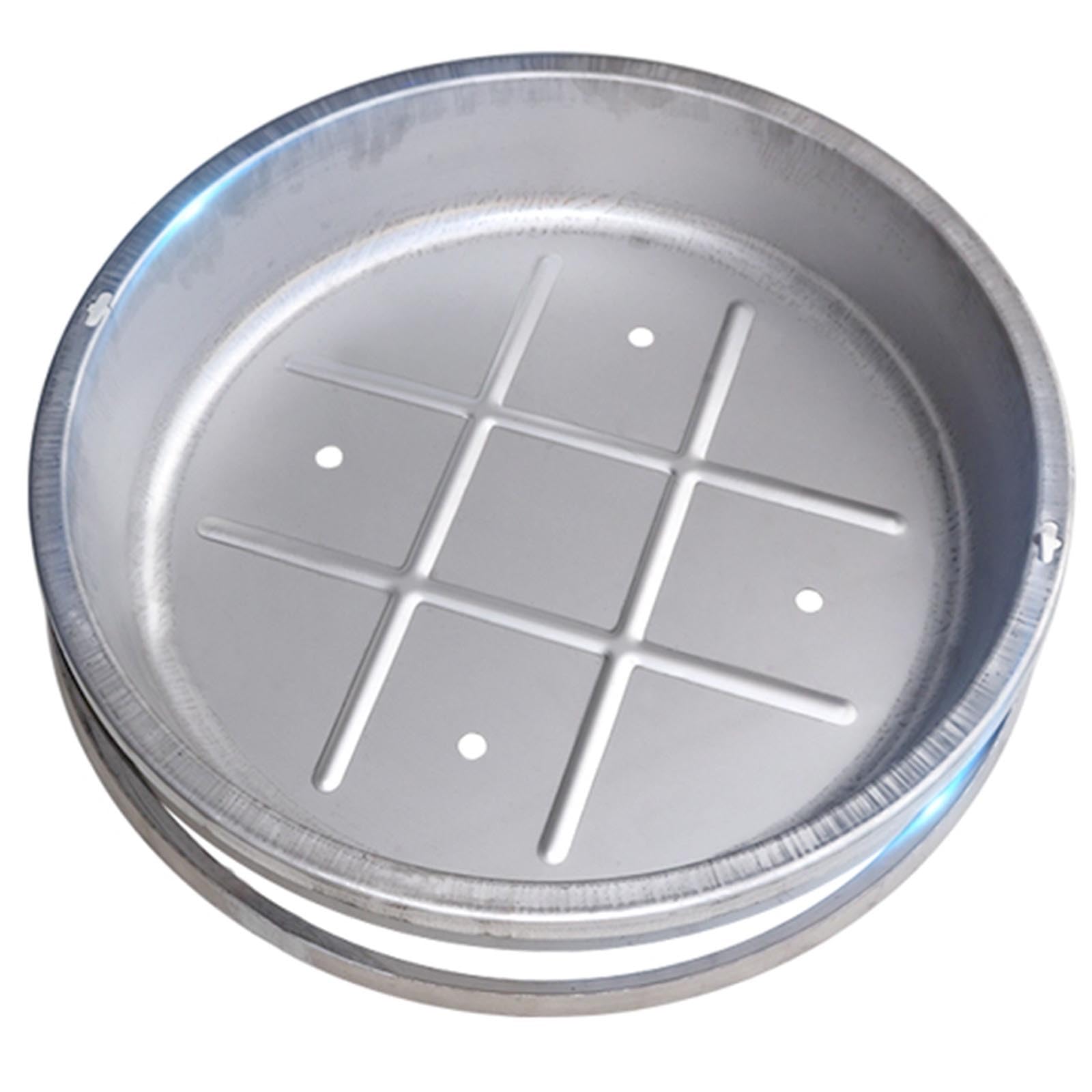 Couvercle de drainage rond en acier pour sublimer votre pelouse