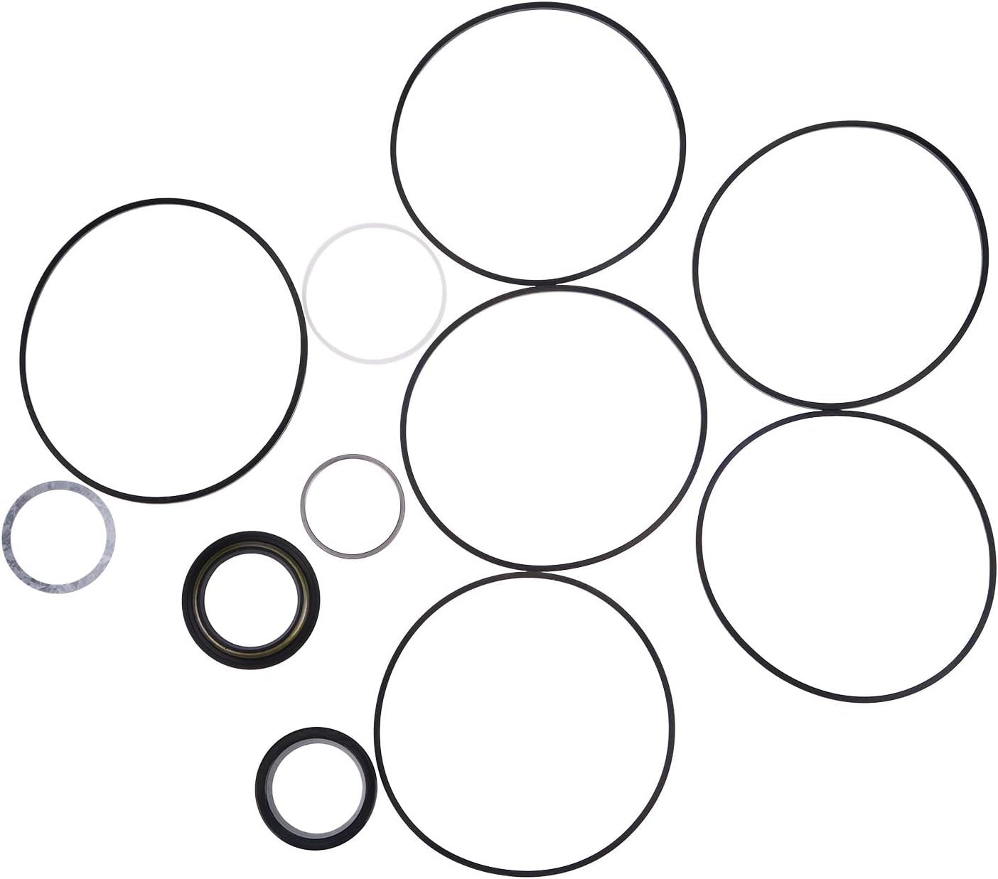 Hydraulic Wheel Motor Seal Kit SK000090 Compatible for Parker TC TB TE Series