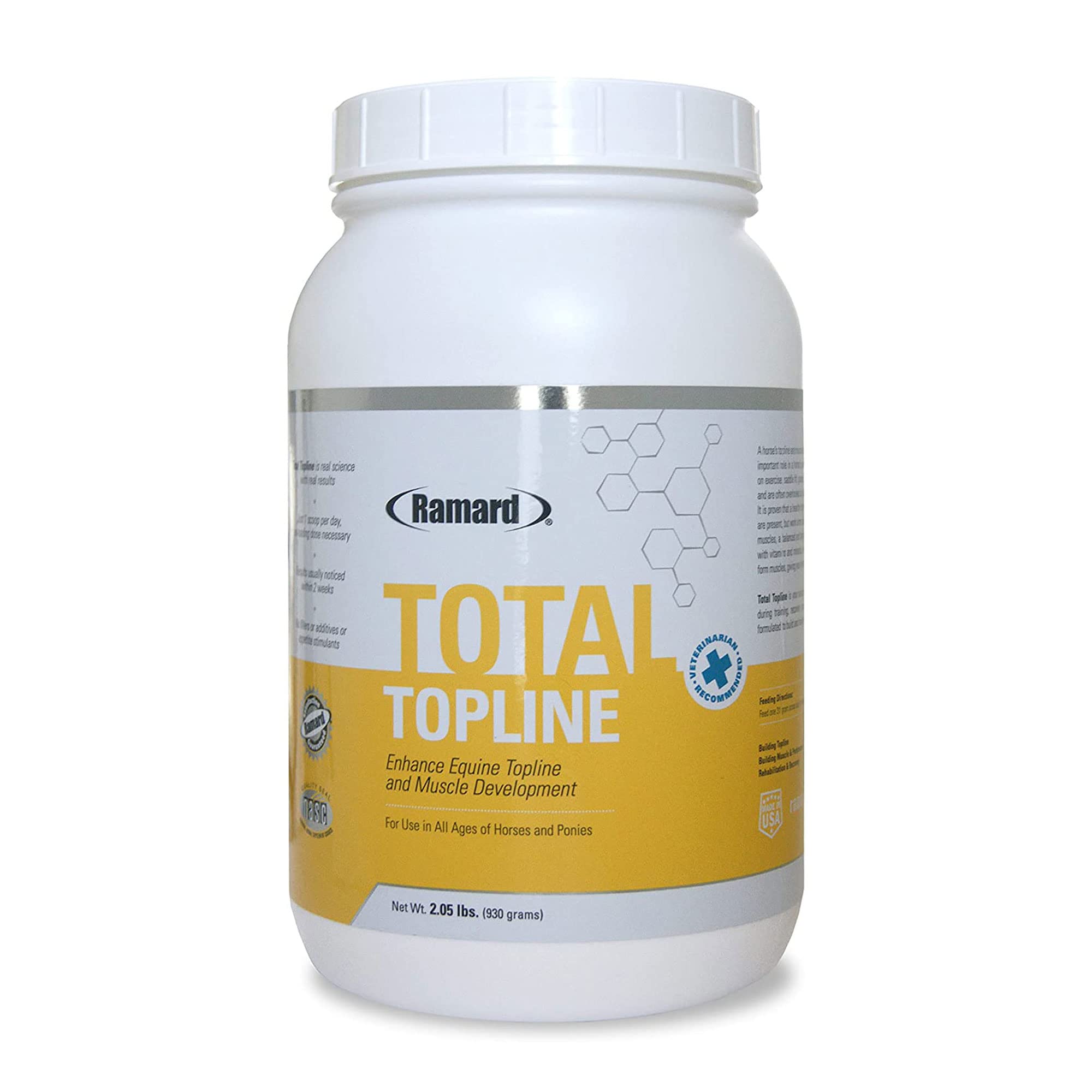 Buy Ramard Total Topline Powder Horse Supplements Build and Maintain