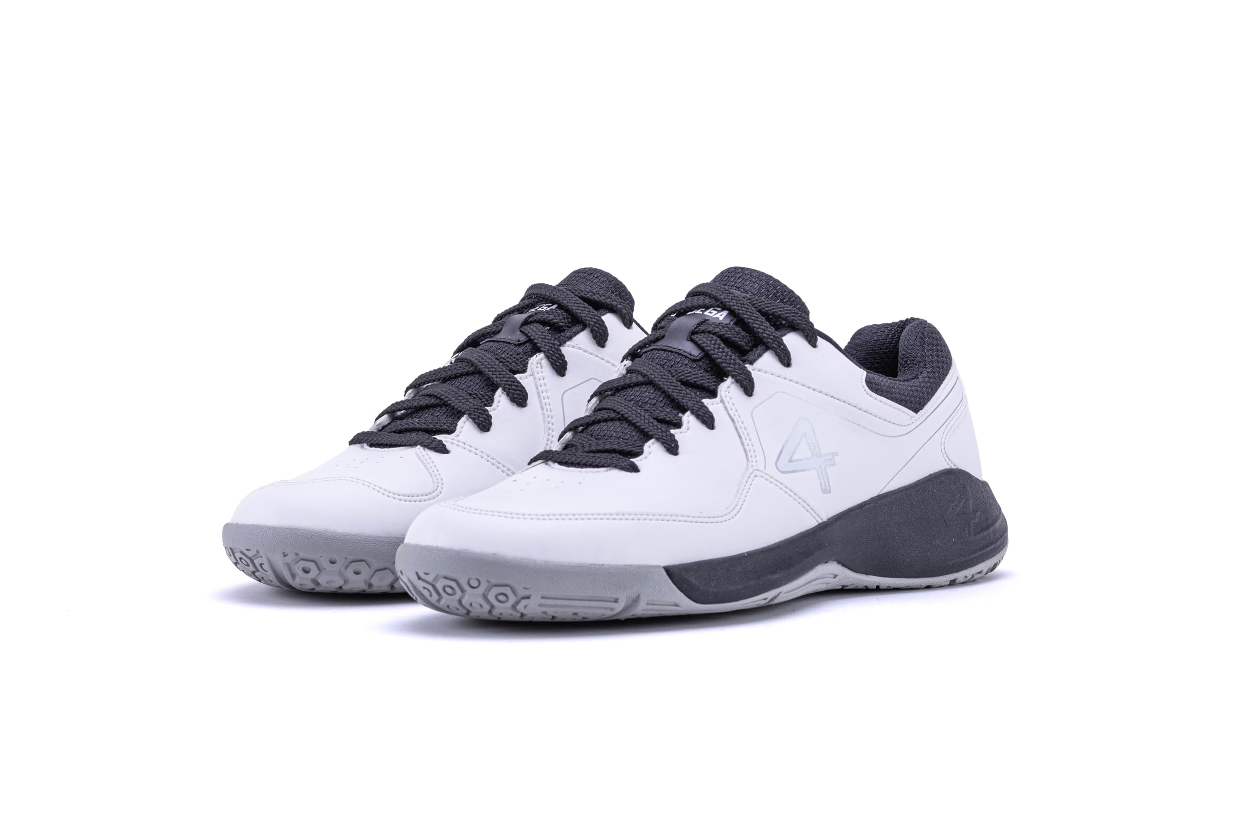 WITH QUIVESega Hyper Power Cushioned, Badminton Shoes, Squash Non-Marking  Breathable Shock Resistant Anti Slip Trainers Indoor and Outdoor Court