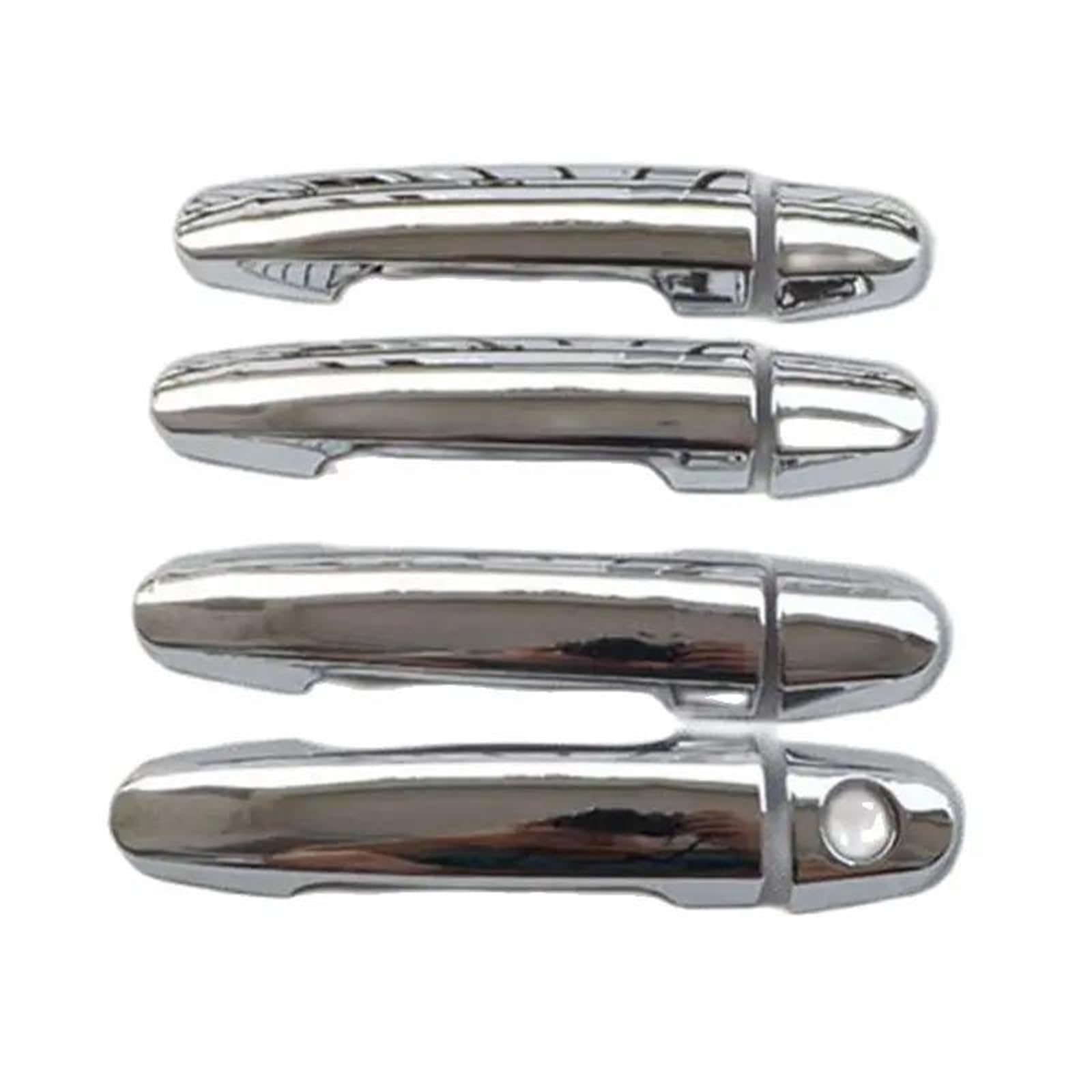 Hjkdsz 4Dc1 Car Door Protection For Hilux For Vigo 2006-2014 An10 An20 An30 Car Door Handle Cover Trim Plastic Chrome Accessories(4Dc1)