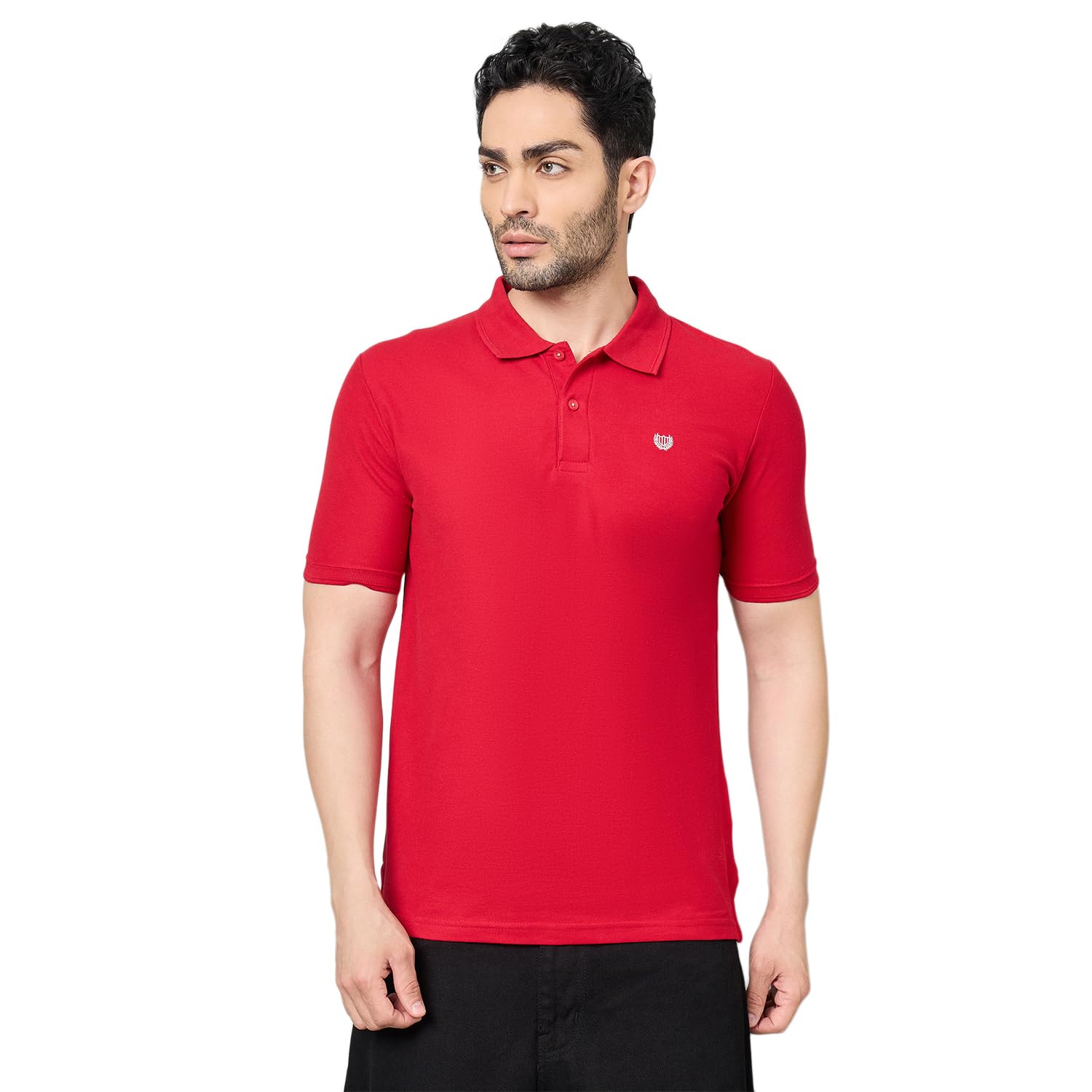 duke Men's Solid Slim Fit T-Shirt-picture-26