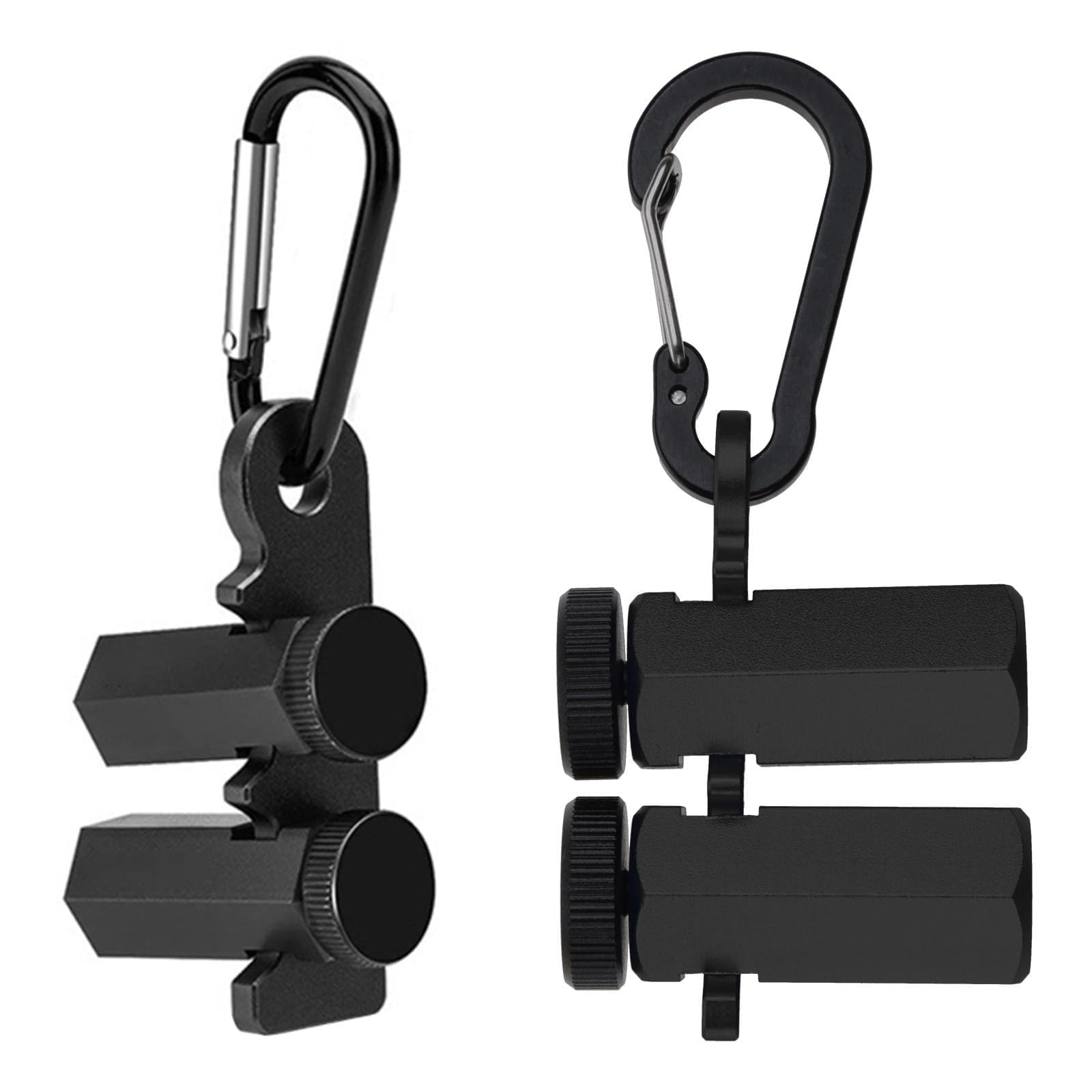 Stair Gauges for Framing Square, Carpentry Woodworking Layout Tools Carabiner Guages Knobs Tool Aluminum Alloy Gauge