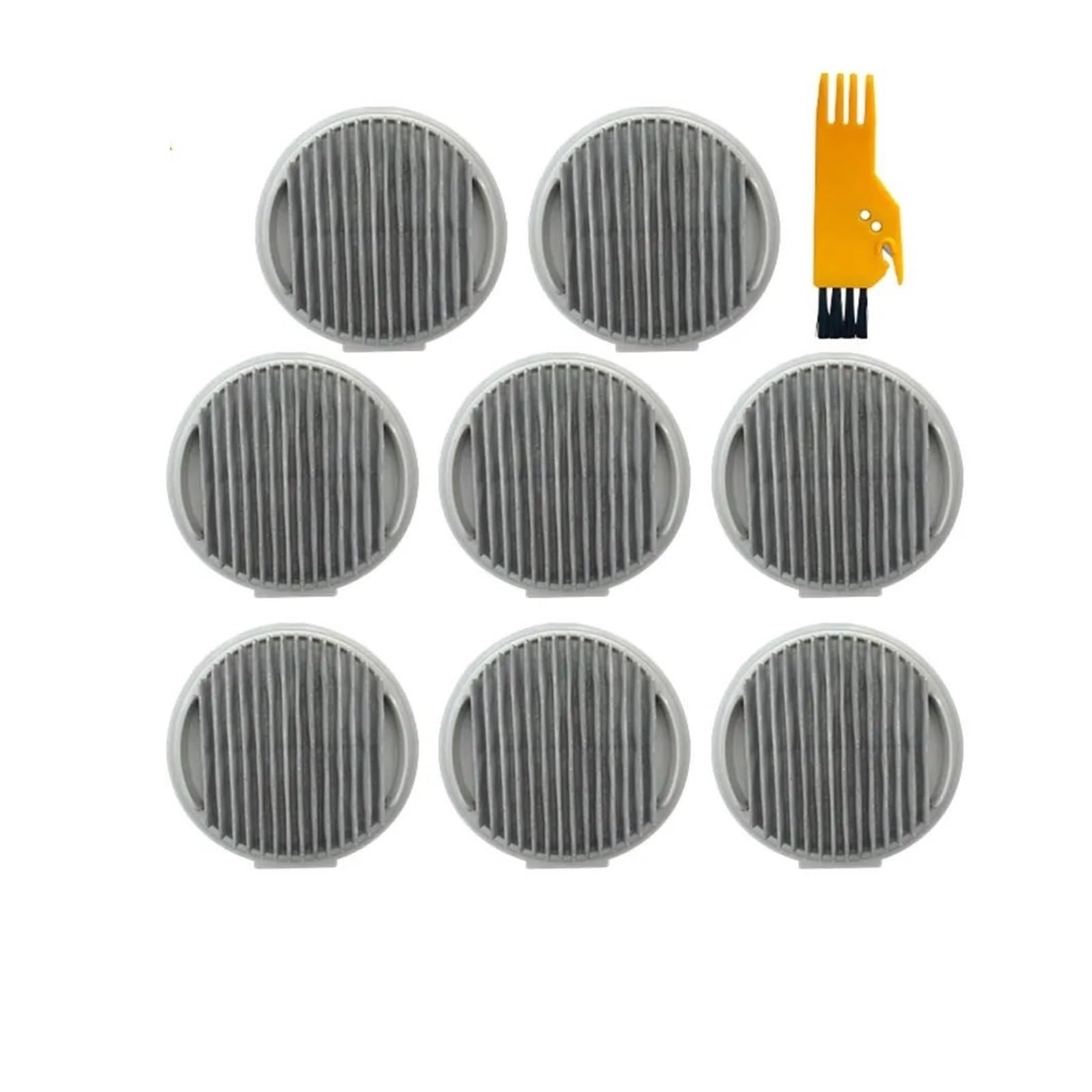 Compatible With Compatible With Xiaomi Roidmi F8 / F8E / F8S Pro Zero M8 Hepa Filter Main Rolling Brush Handheld Vacuum Cleaner Replacement Spare Part(8 Filters)