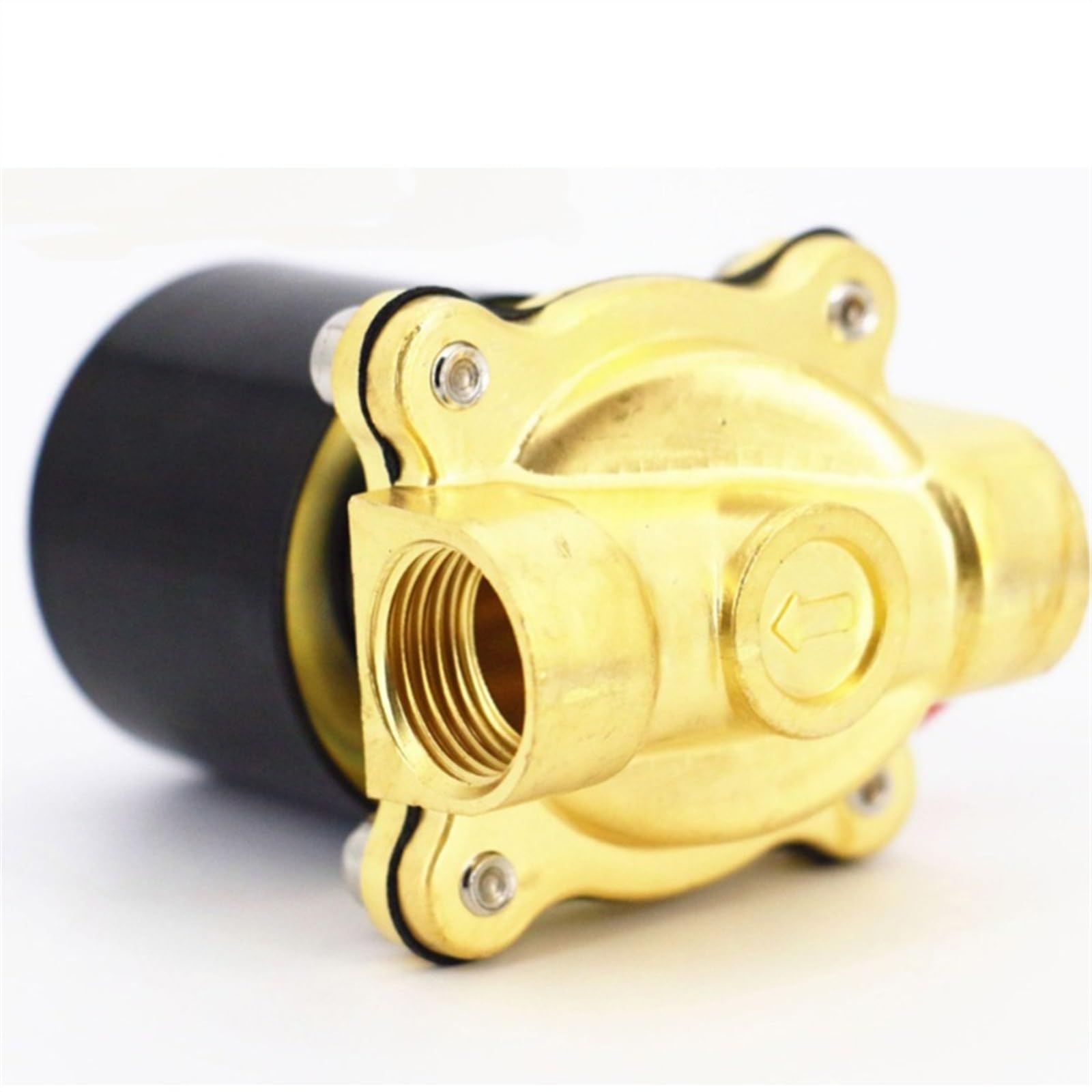 Elektryczny zawór elektromagnetyczny 1/4" 3/8" 1/2" 3/4" 1" DN8/10/15/20/25/50 normalnie pneumatyczny do wody, oleju, powietrza 12 V 24 V 220V 110V (2W025-08,AC 220V)