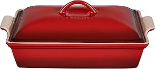 Le Creuset Stoneware Heritage Covered Rectangular Casserole, 4 qt. (12