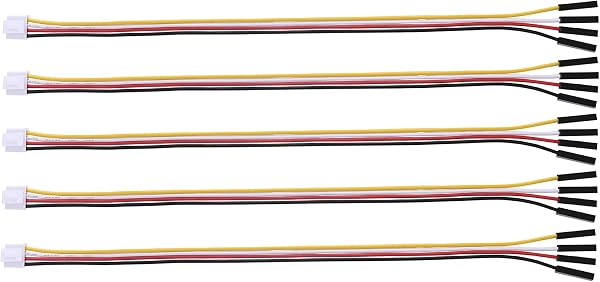 Cavo di conversione a 4 pin femmina a 4 pin – 2,54 mm Pitch Female Header to HY2,0 mm Connector for Arduino and Grove Modules (confezione da 5) - 1