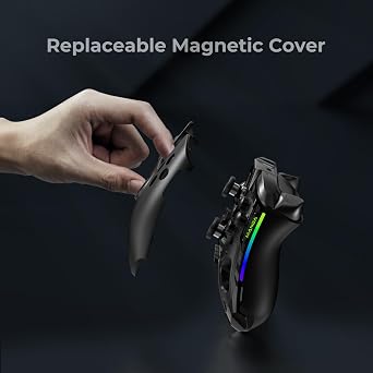 Magnetic Cover for Manba One Interactive Screen Wireless Gaming Controller (Black)