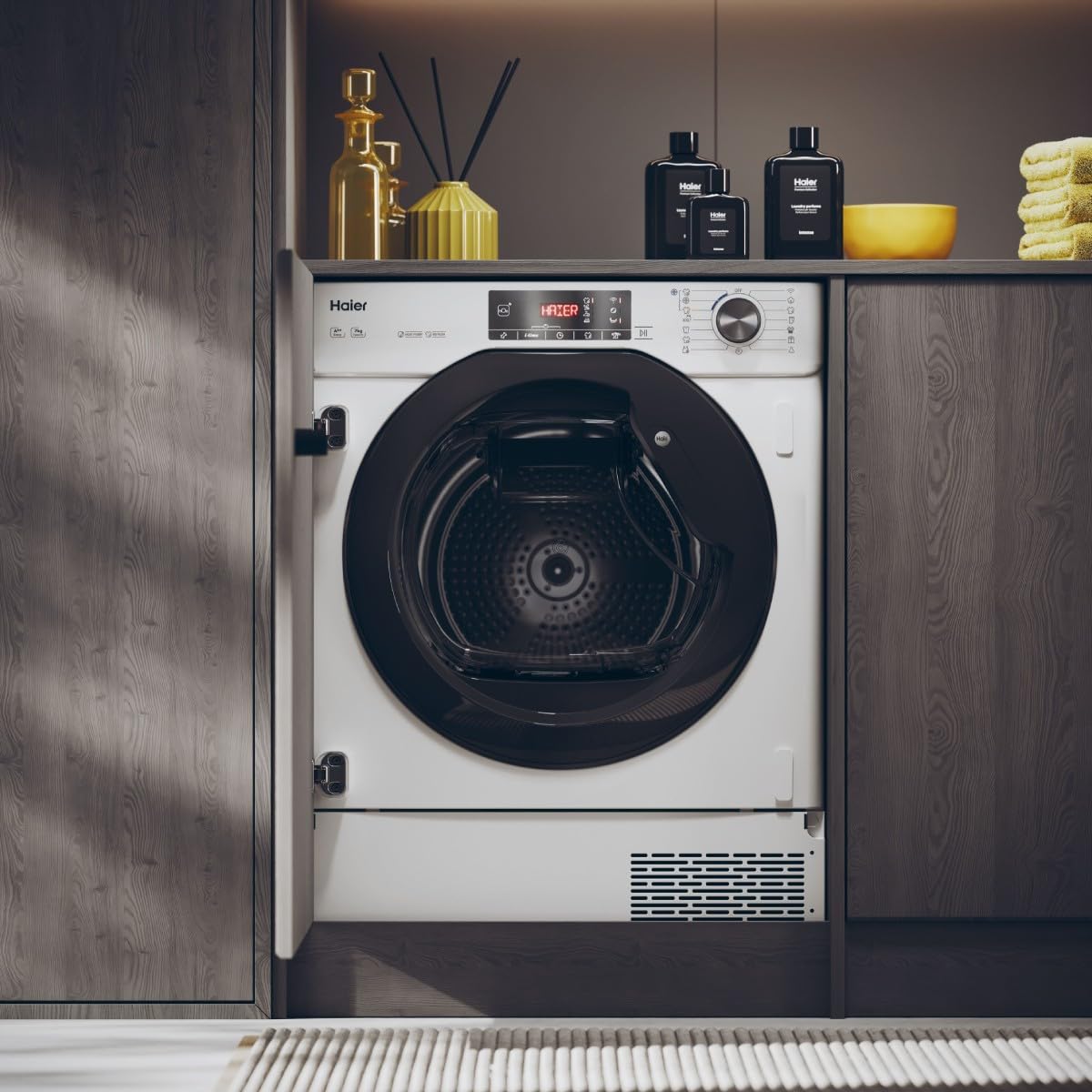 HAIER Secadora HDBIH7A2TBEXS 7KG Integral COND.