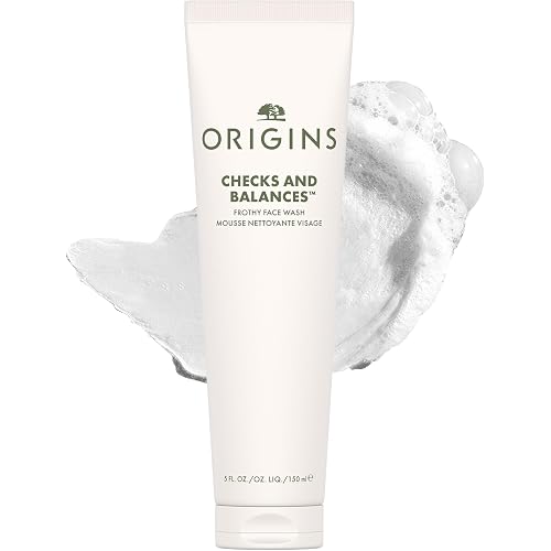 Origins Checks and Balances Frothy Face Wash & Gentle Face Wash for Men and Women | Foaming Facial Cleanser