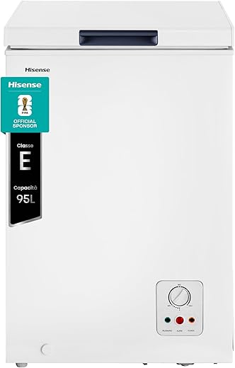 Hisense FC386D4AF - Congelatore a Pozzo 297 L di capacità, Classe F,...