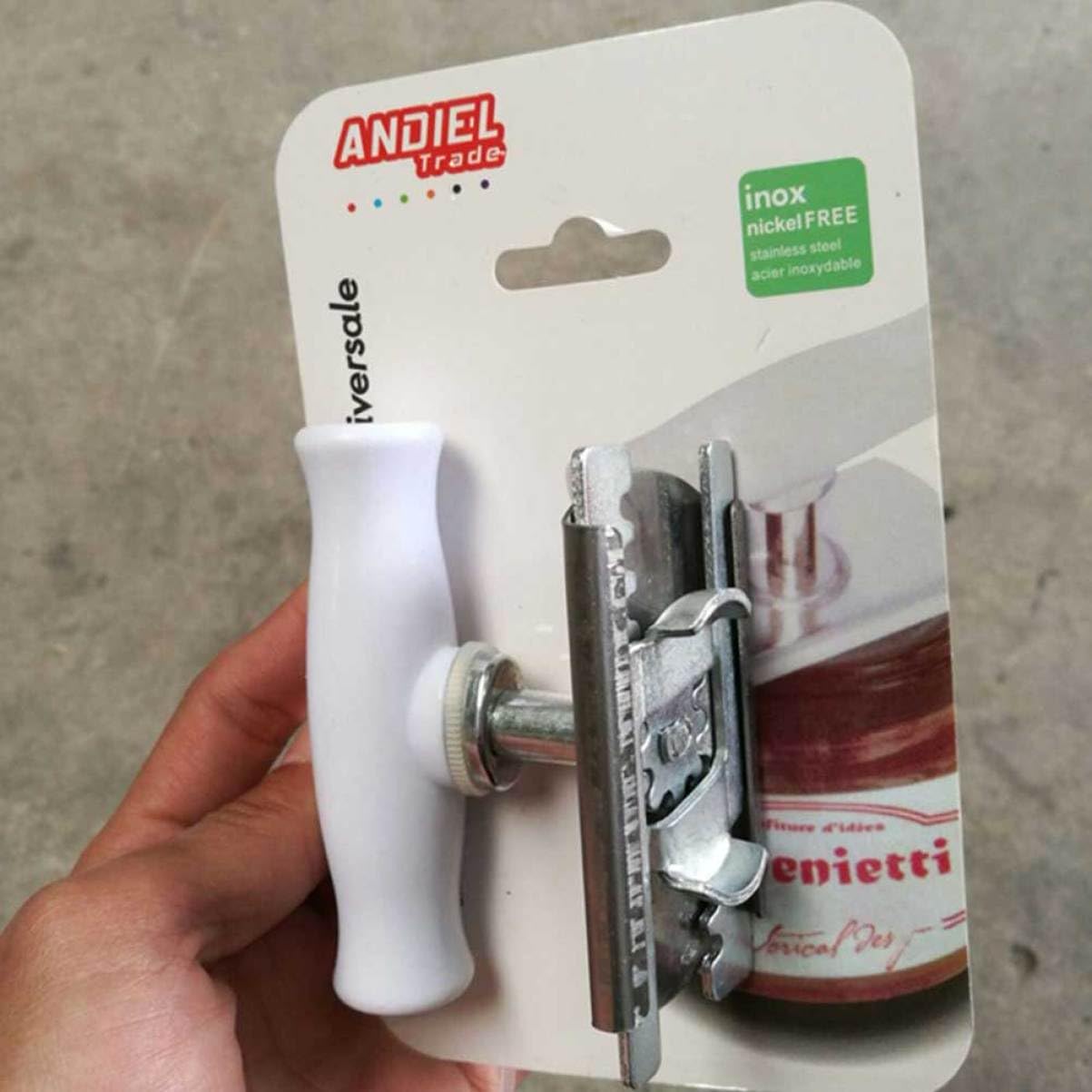 MAGICLULU 3pezzi Apriscatole Multifunzionale Inossidabile Barattoli e Lattine Facilità Per Design e Antiscivolo