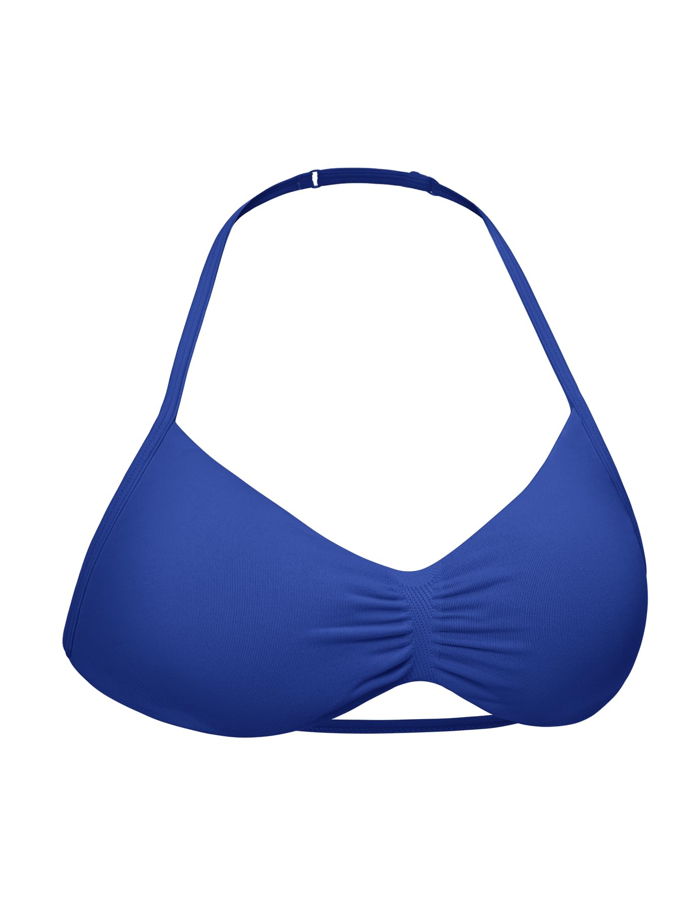 VOYJOY Impact Strappy Sports Bra Adjustable Padded Workout Gym Yoga Bra Crop Top for Women