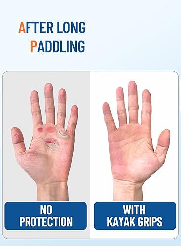 Miniatura 3 de Paquete de 2 empuñaduras de remo para kayak, empuñaduras suaves para kayak, agarre antideslizante para prevención de ampollas para kayak, barco,
