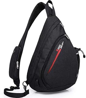 KAKA Sling Bag,Crossbody Backpack Shoulder Bag Travel With USB Charging Port