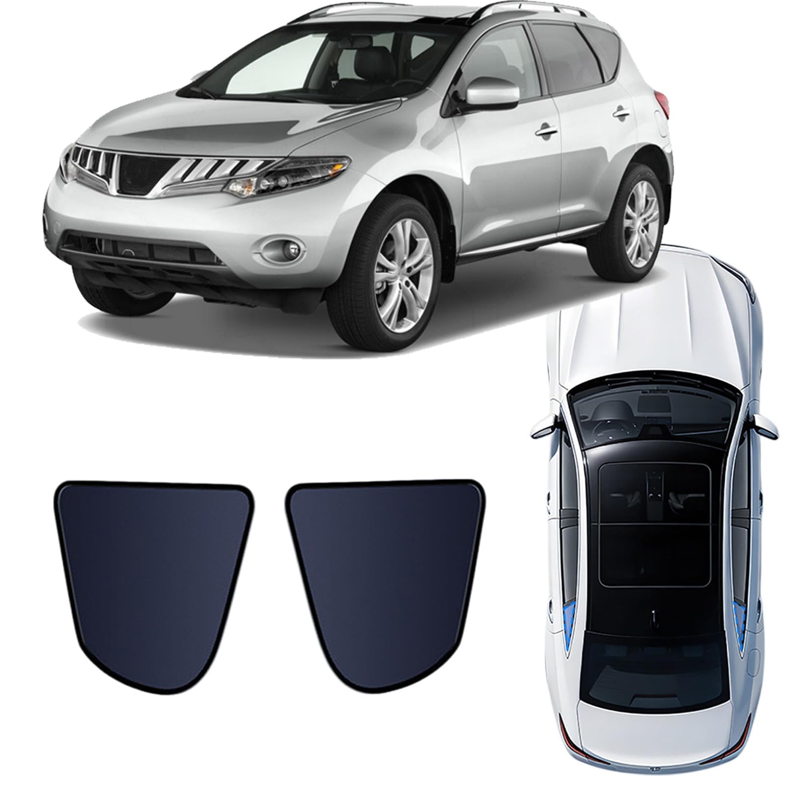 Pare-soleil Nissan Murano 2009-2014 rideau magnétique contre la chaleur