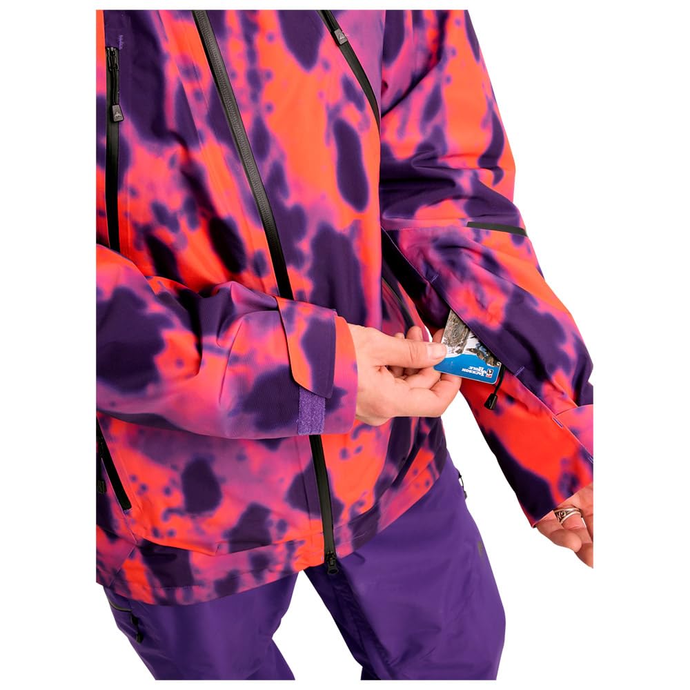 Burton - Kurtka narciarska/Snow Reserve Gore-tex 2l Insulated Fiesta Pro męska - Męska - Fioletowa