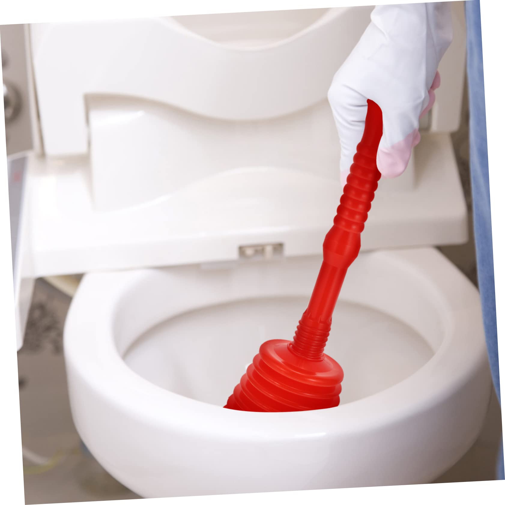 jojofuny 4pezzi Sturalavandini Gomma Strumento per Disostruire Tubature Facile Utilizzo e Resistente