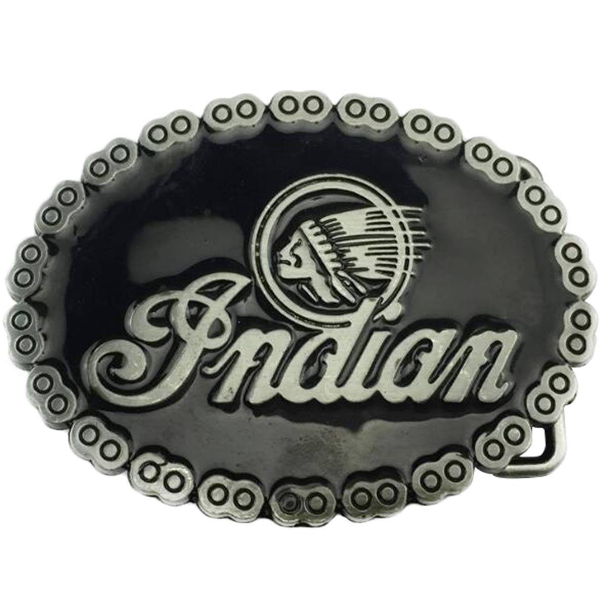 Daisybaby Western Cowboy Indian Belt Buckle for Belt Accessories Custom Vintage Native American Indian Belt Buckles